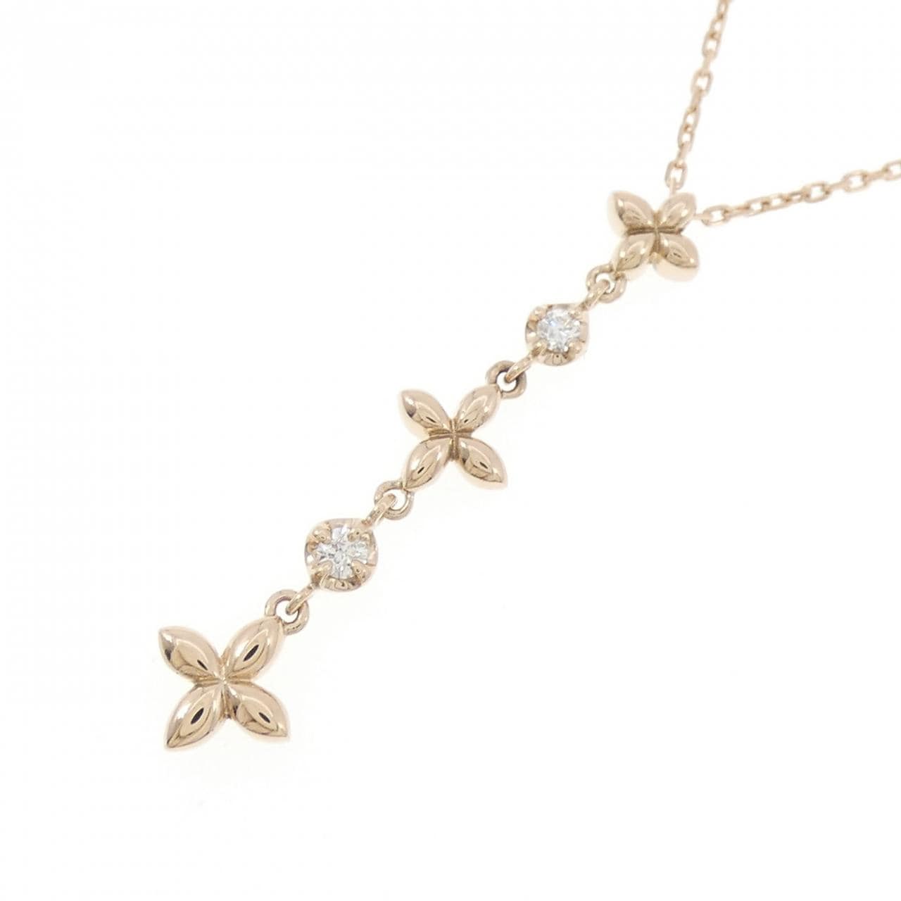 4゜C ダイヤモンド ネックレス