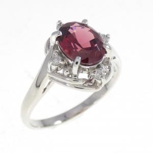 PT850 ガーネット リング 1.39CT