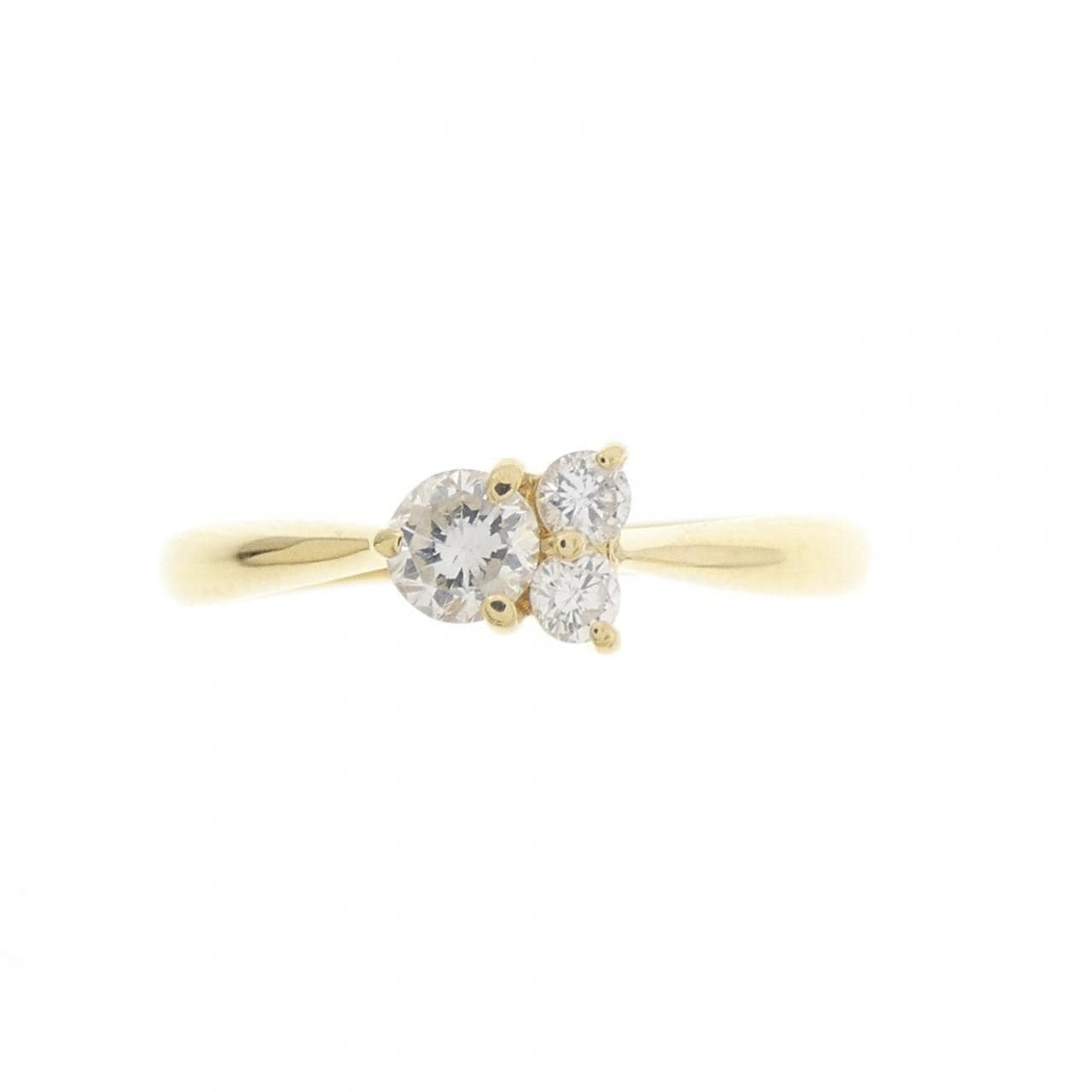 K18YG ダイヤモンド リング 0.21CT