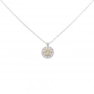 PT900/PT850 ダイヤモンド ネックレス 0.50CT