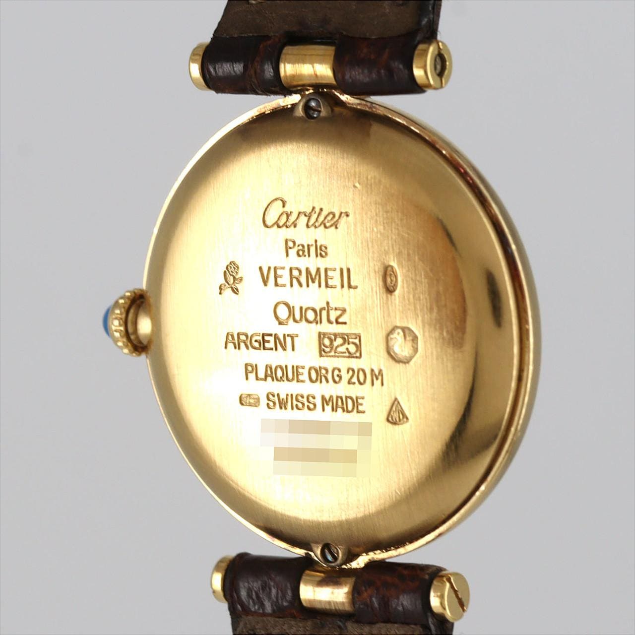 【ノーメンテナンス還元価格】カルティエ マストVLC LM GP GP クォーツ