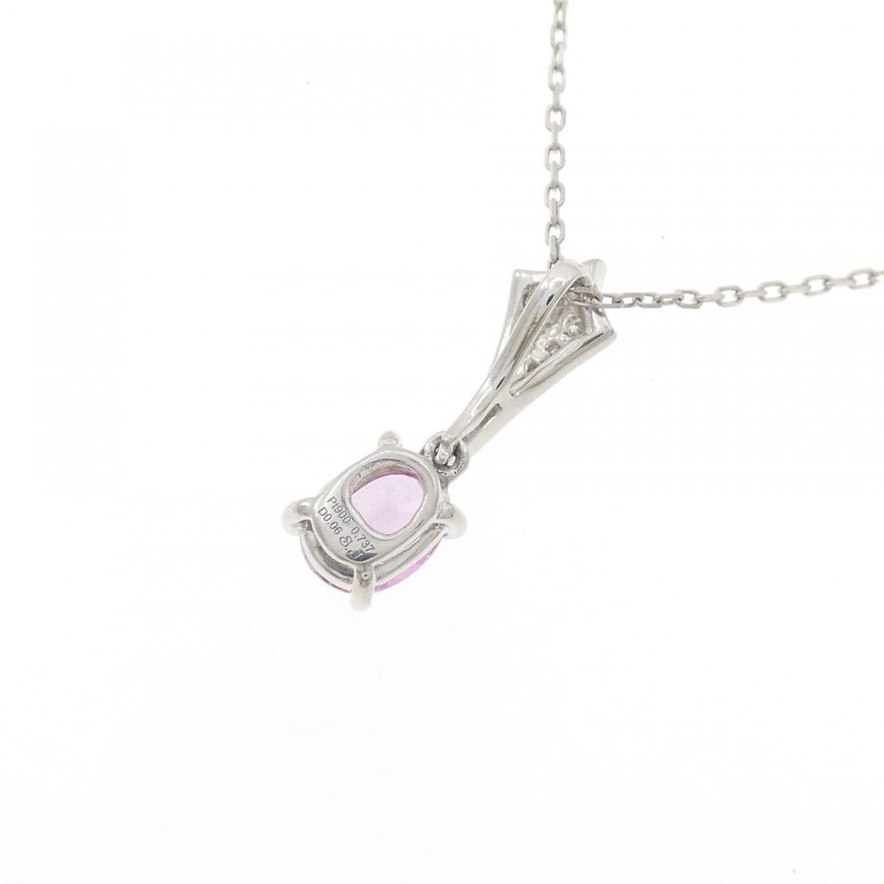 PT900/PT850 サファイヤ ネックレス 0.737CT