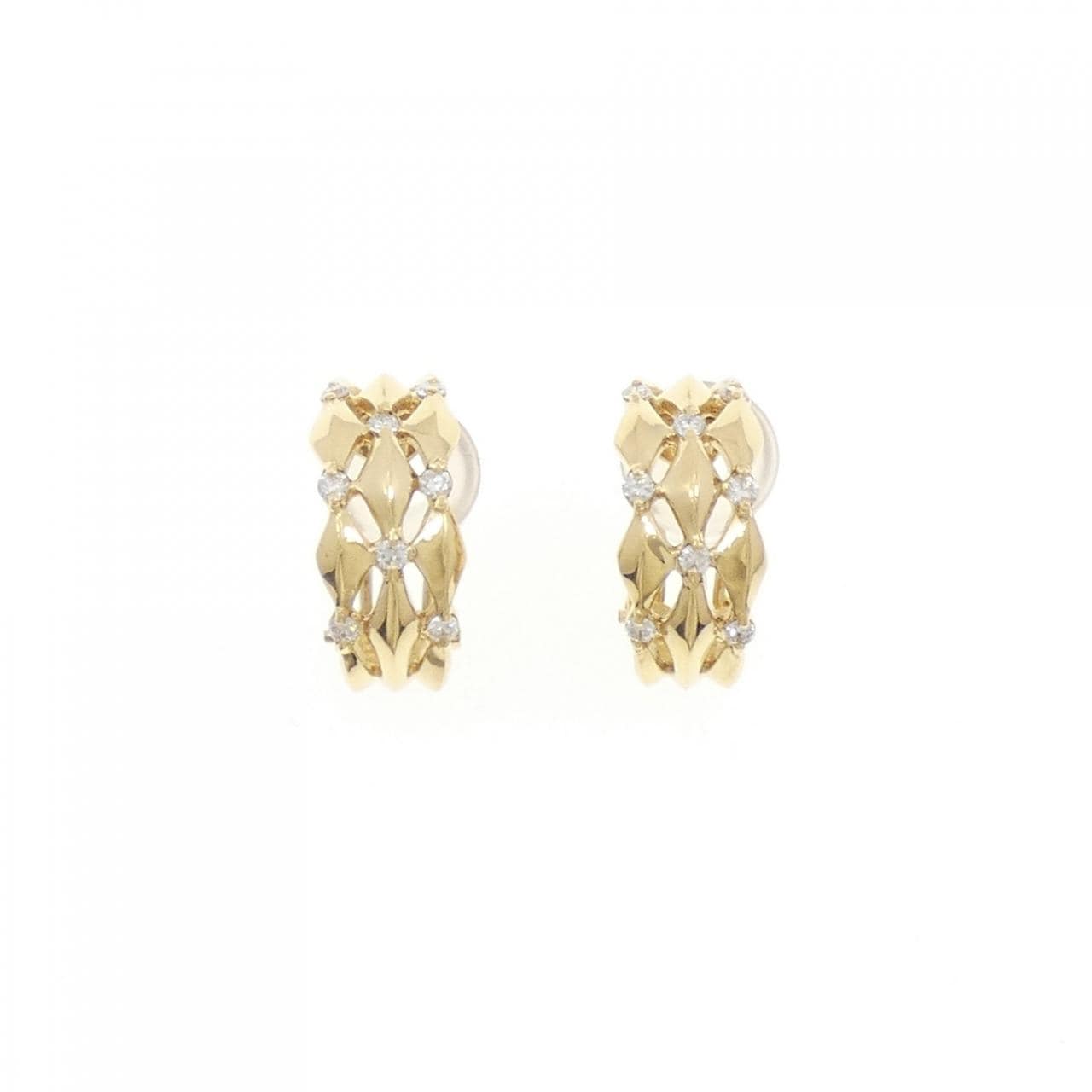 K18YG ダイヤモンド ピアス/イヤリング 0.27CT