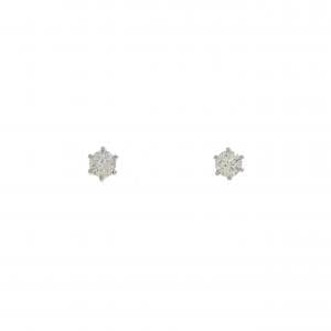 PT900 ダイヤモンド ピアス 0.30CT