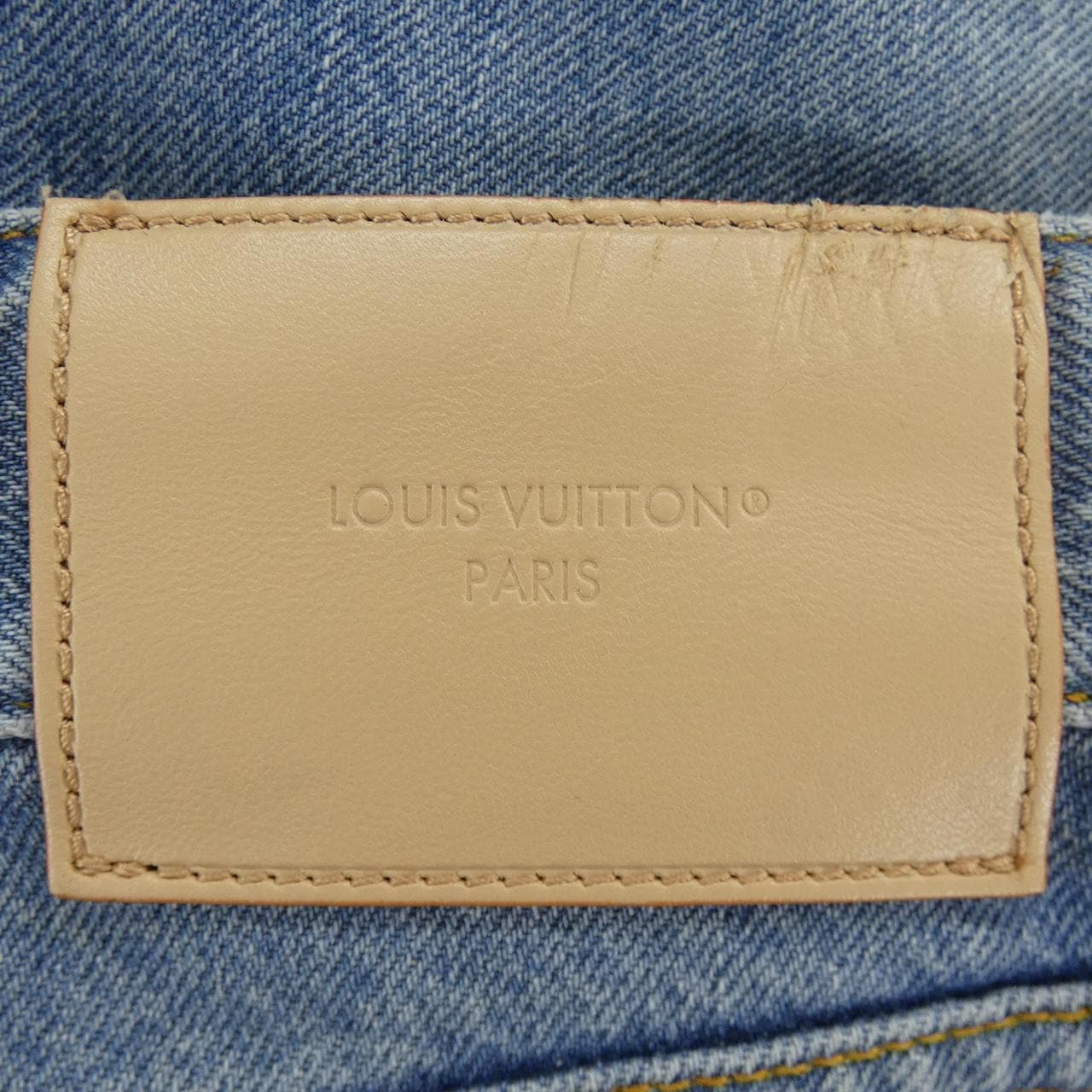 LOUIS VUITTON Straight-Cut Carpenter Jeans FQPX10EFY Jeans