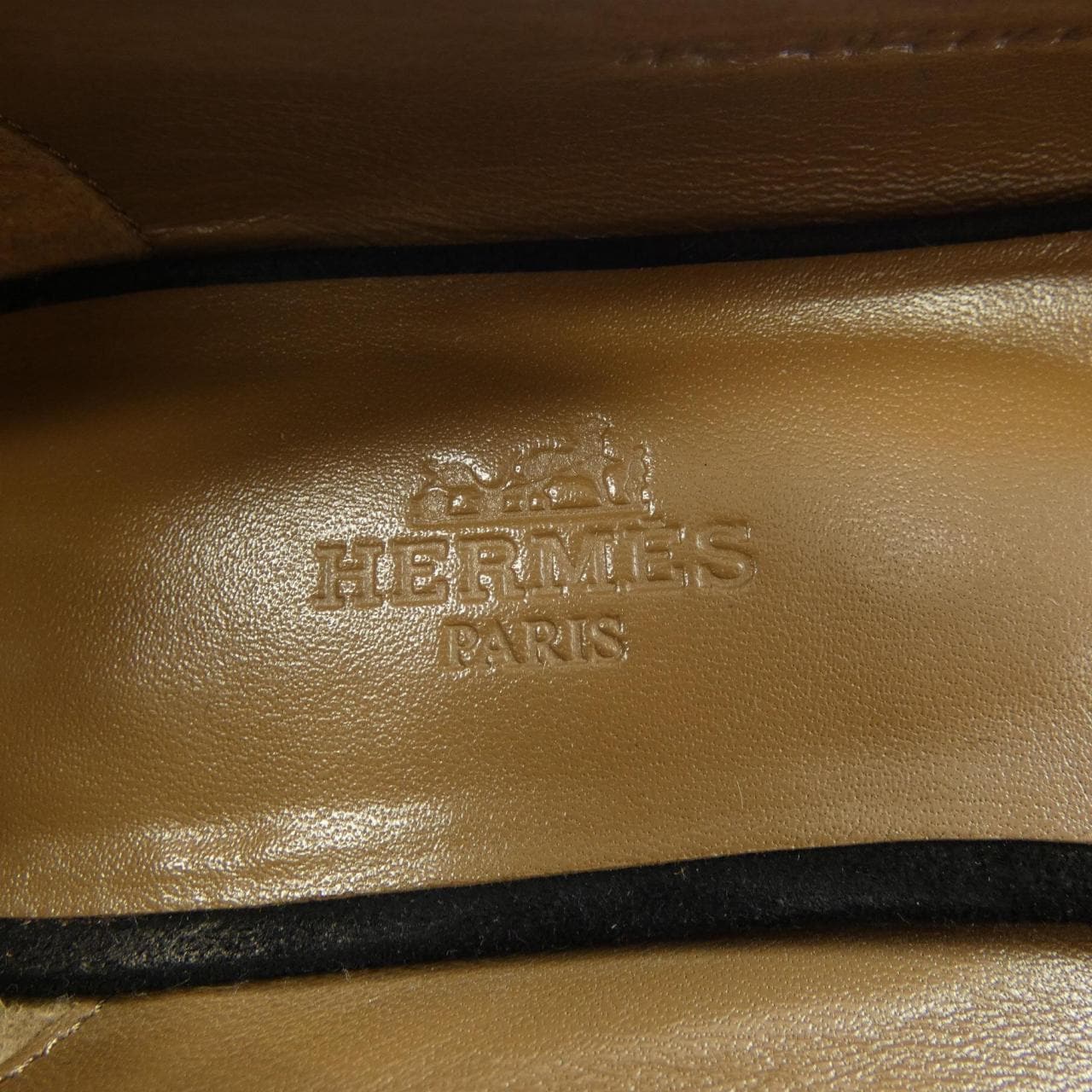 エルメス HERMES ビルバオ BILBAO ケリーバックル 202101Z フラットシューズ