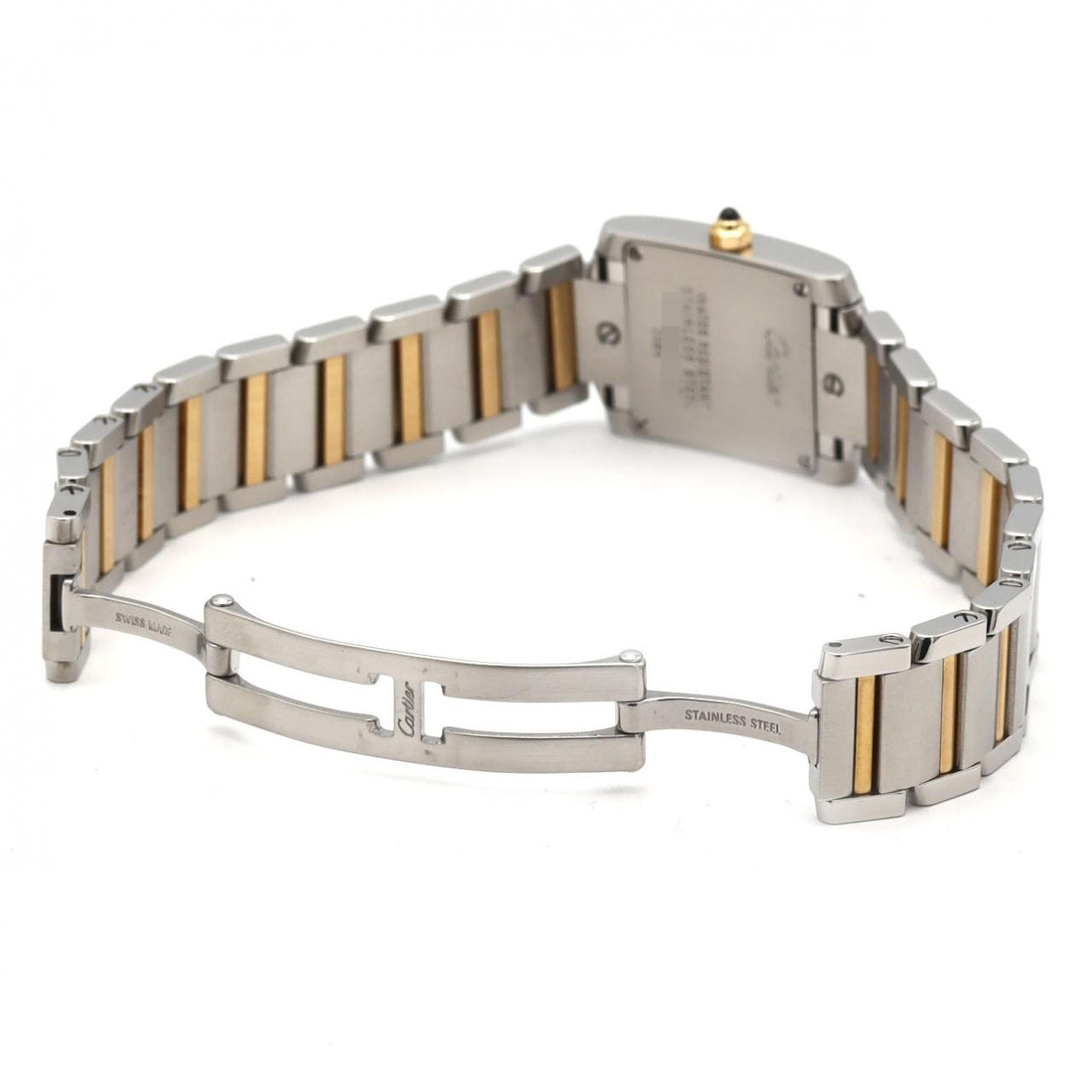 カルティエ タンクフランセーズSM コンビ W51007Q4 SSxYG クォーツ