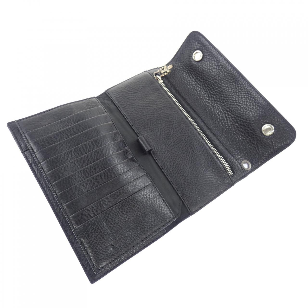 クロムハーツ CHROME HEARTS WAVE CROSS BTN　ウェーブ クロスボタン 2246 304 0501 0900 WALLET