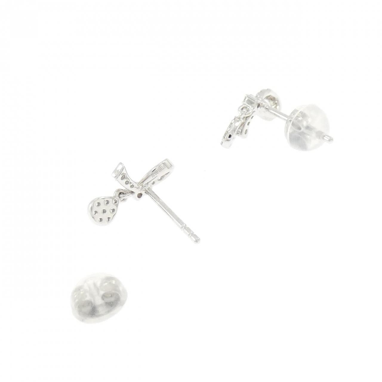 PT950/PT900 ダイヤモンド ピアス 0.14CT
