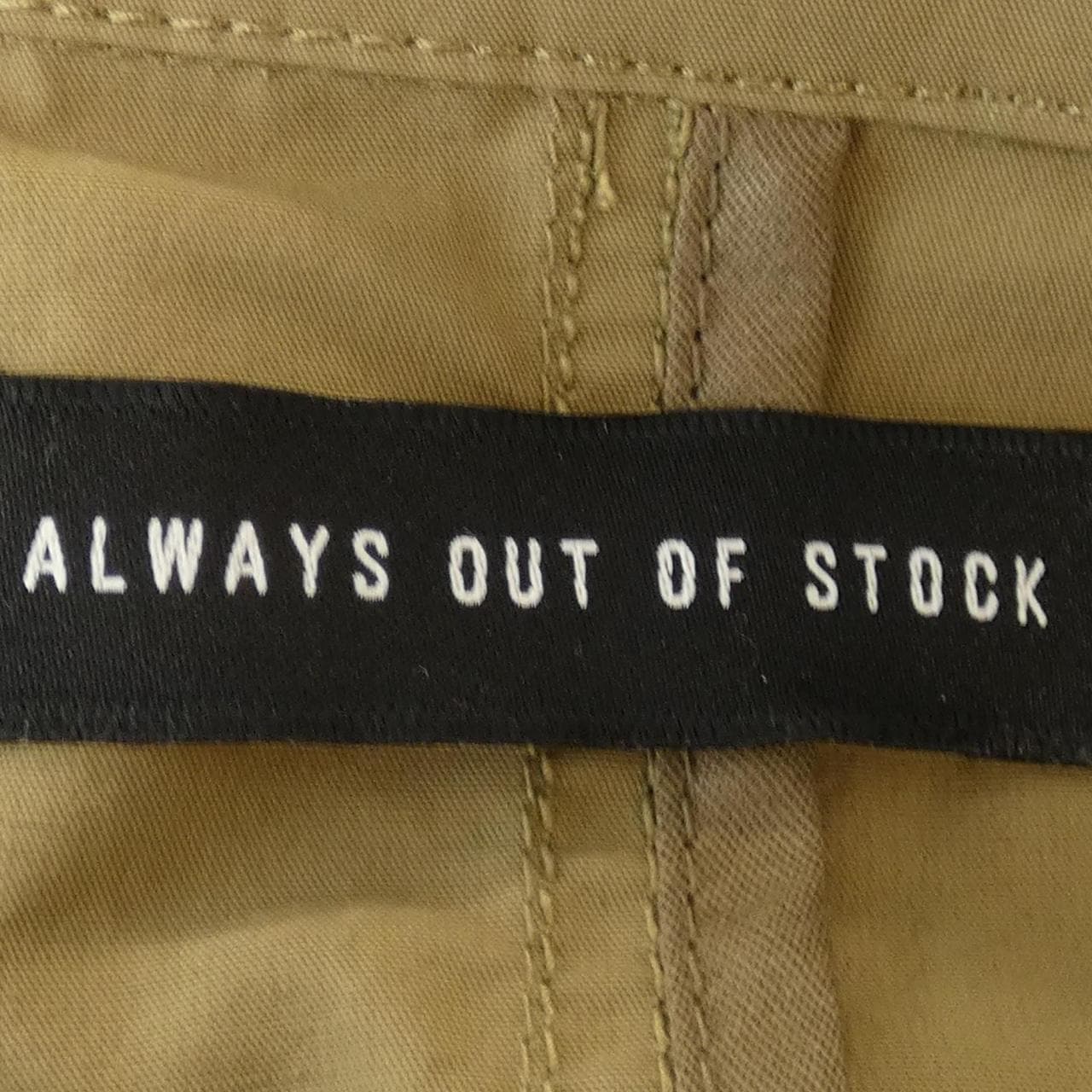 ALWAYS OUT OF STOCK ジャケット