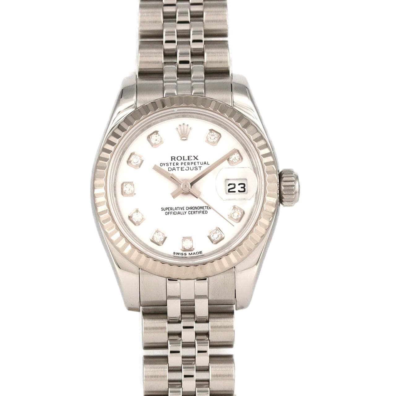 ロレックス デイトジャスト 179174G SSxWG 自動巻 ランダム番