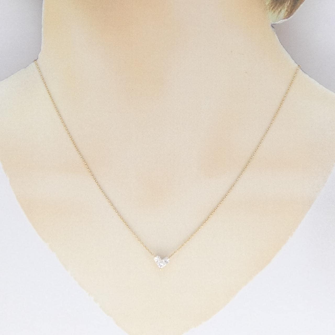 STAR JEWELRY Mysterious Heart Necklace 0.28CT