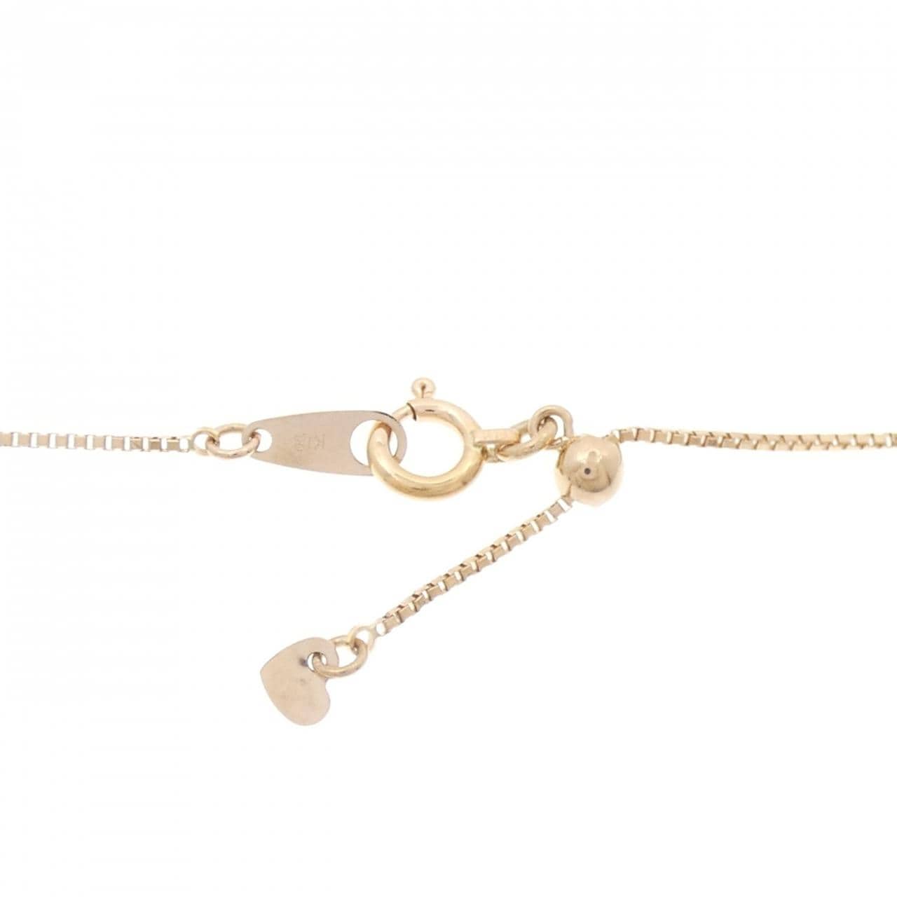 K18PG ダイヤモンド ネックレス 0.51CT