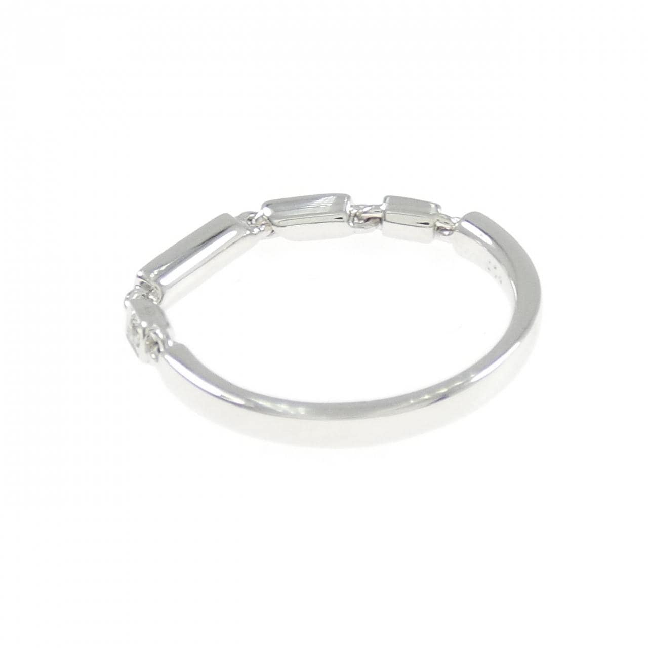 K18WG ダイヤモンド リング 0.14CT