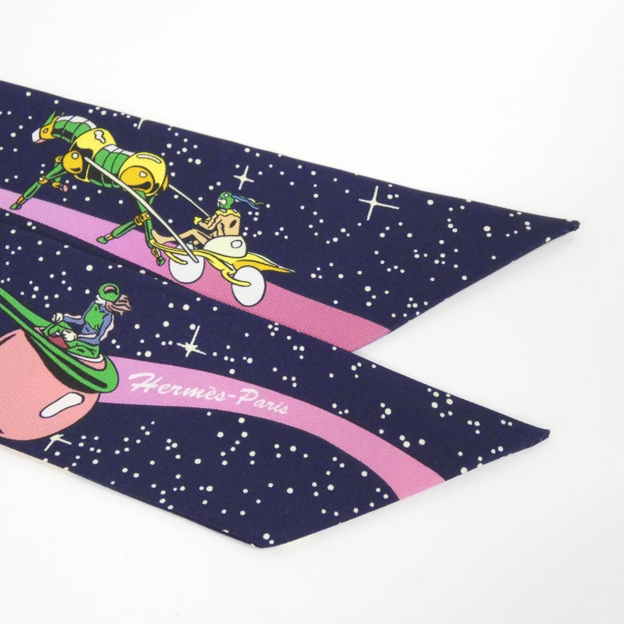 エルメス SPACE DERBY ツイリー 063573S スカーフ