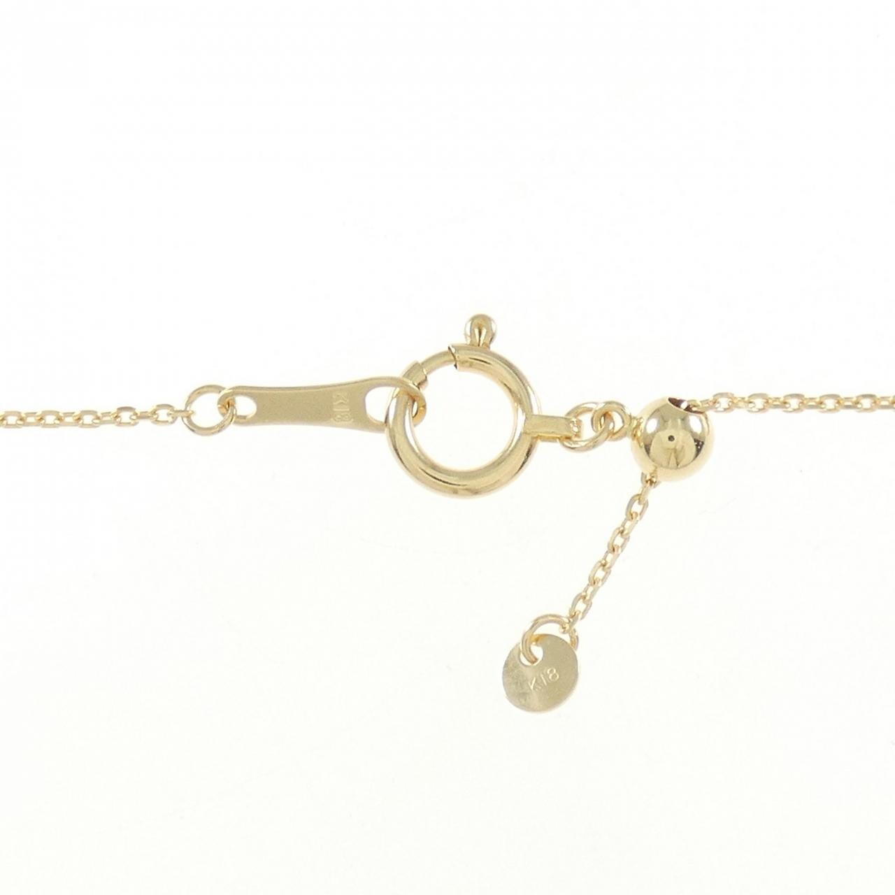 K18YG ダイヤモンド ネックレス 0.65CT