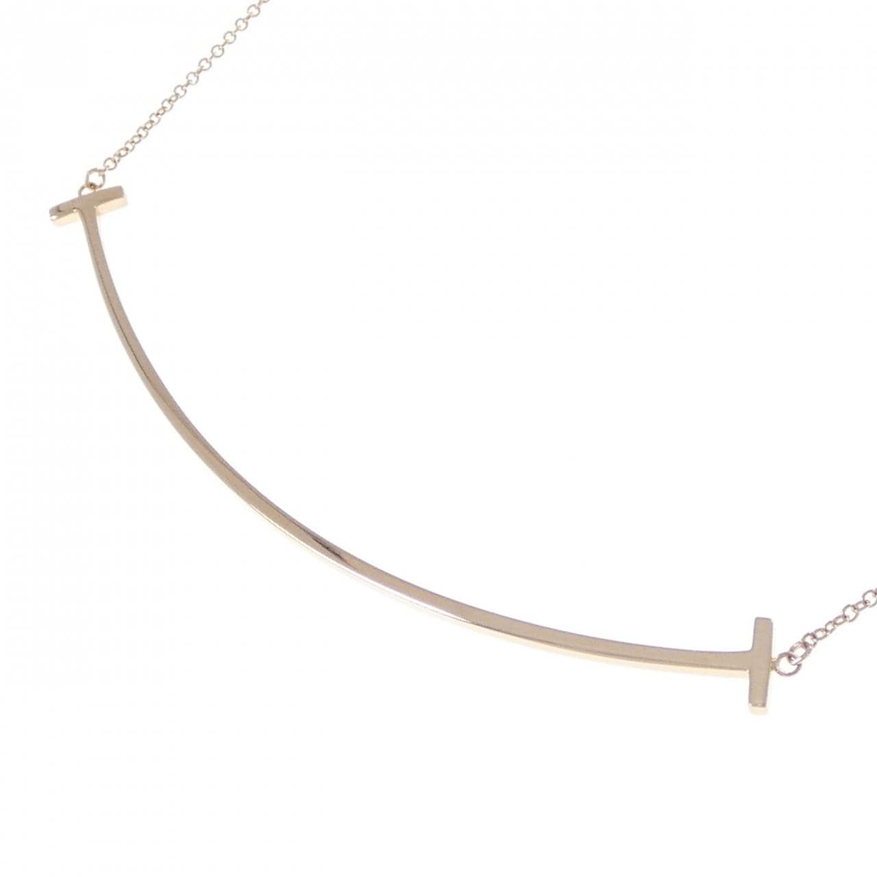 ティファニー Tスマイル ラージ ネックレス