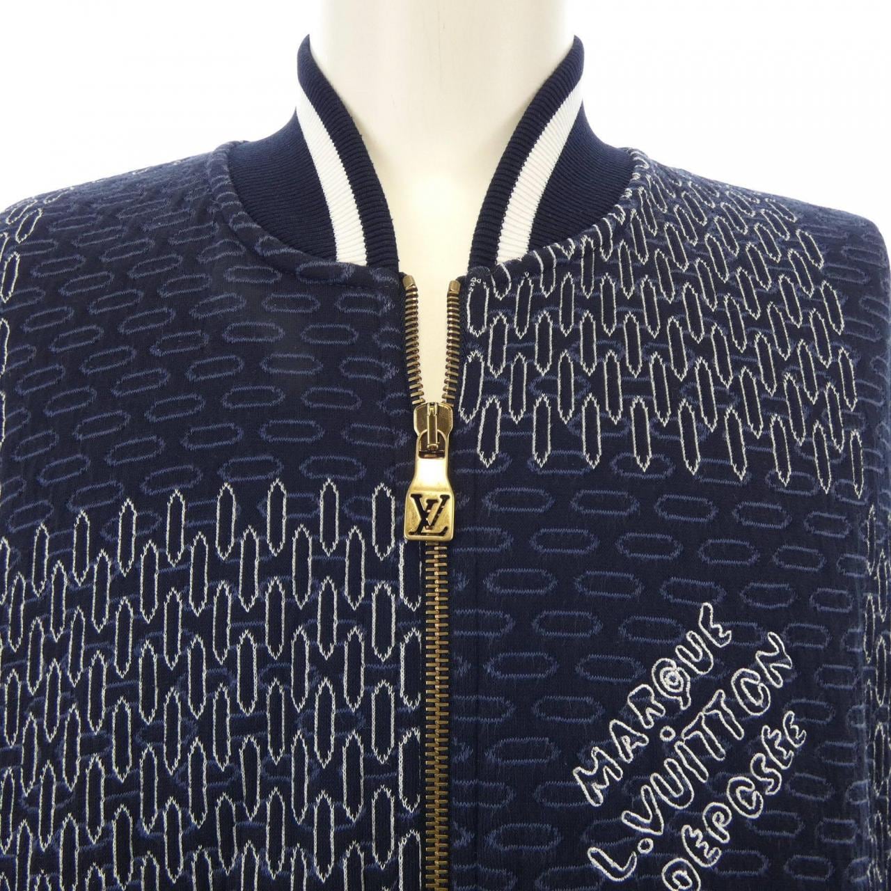 ルイヴィトン LOUIS VUITTON ダミエキルテッドコットンボンバー HRY87WNGG ブルゾン
