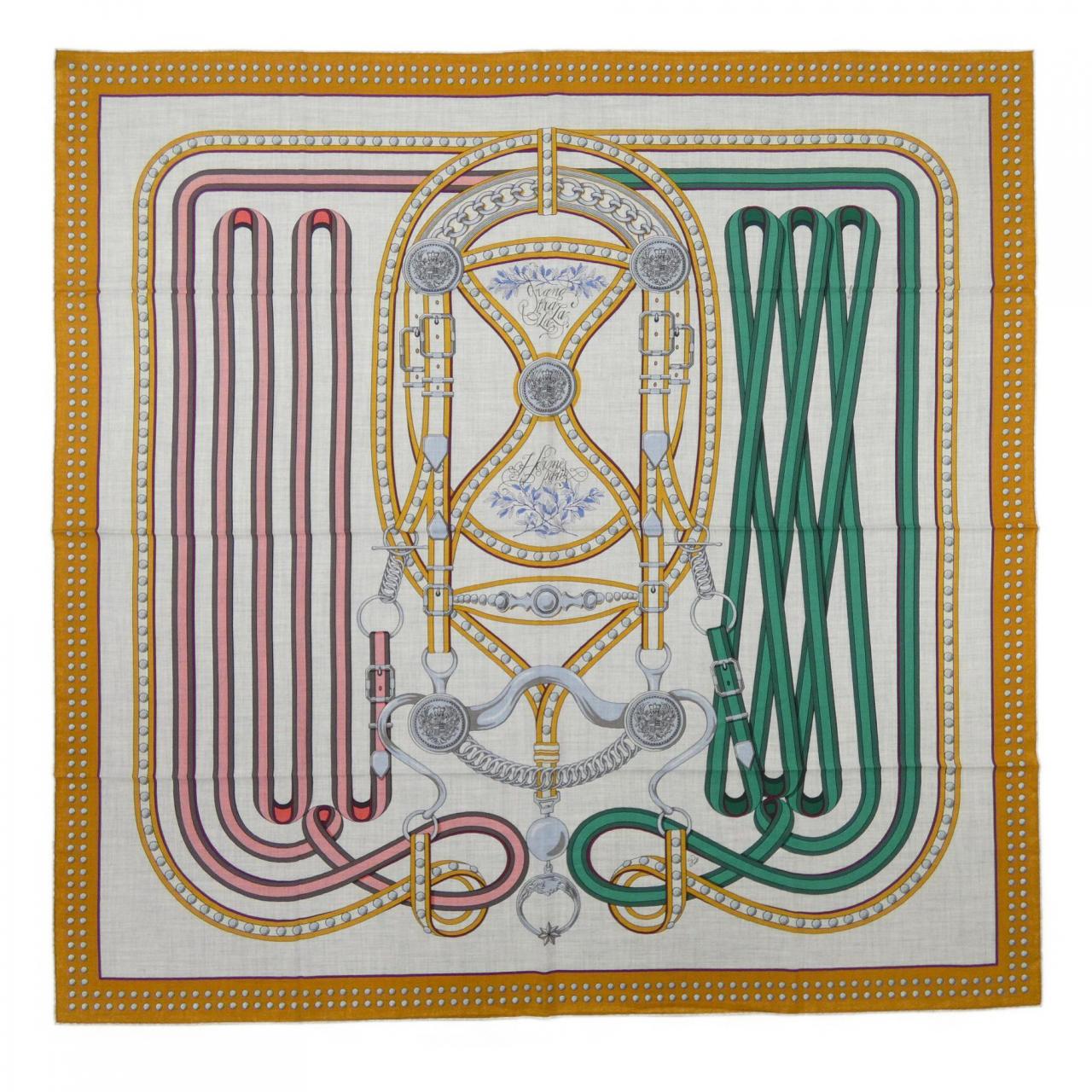 エルメス HERMES GRAND TRALALA 243778S カレジェアン140 ショール