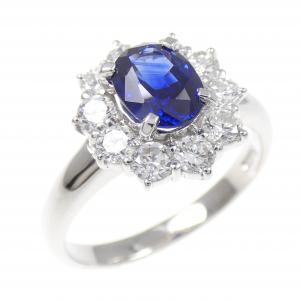 PT900 サファイヤ リング 1.10CT