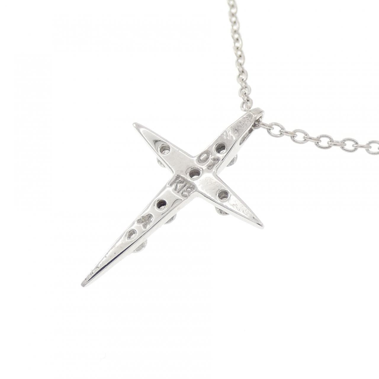 アーカー エターナルクロス ネックレス 0.1CT