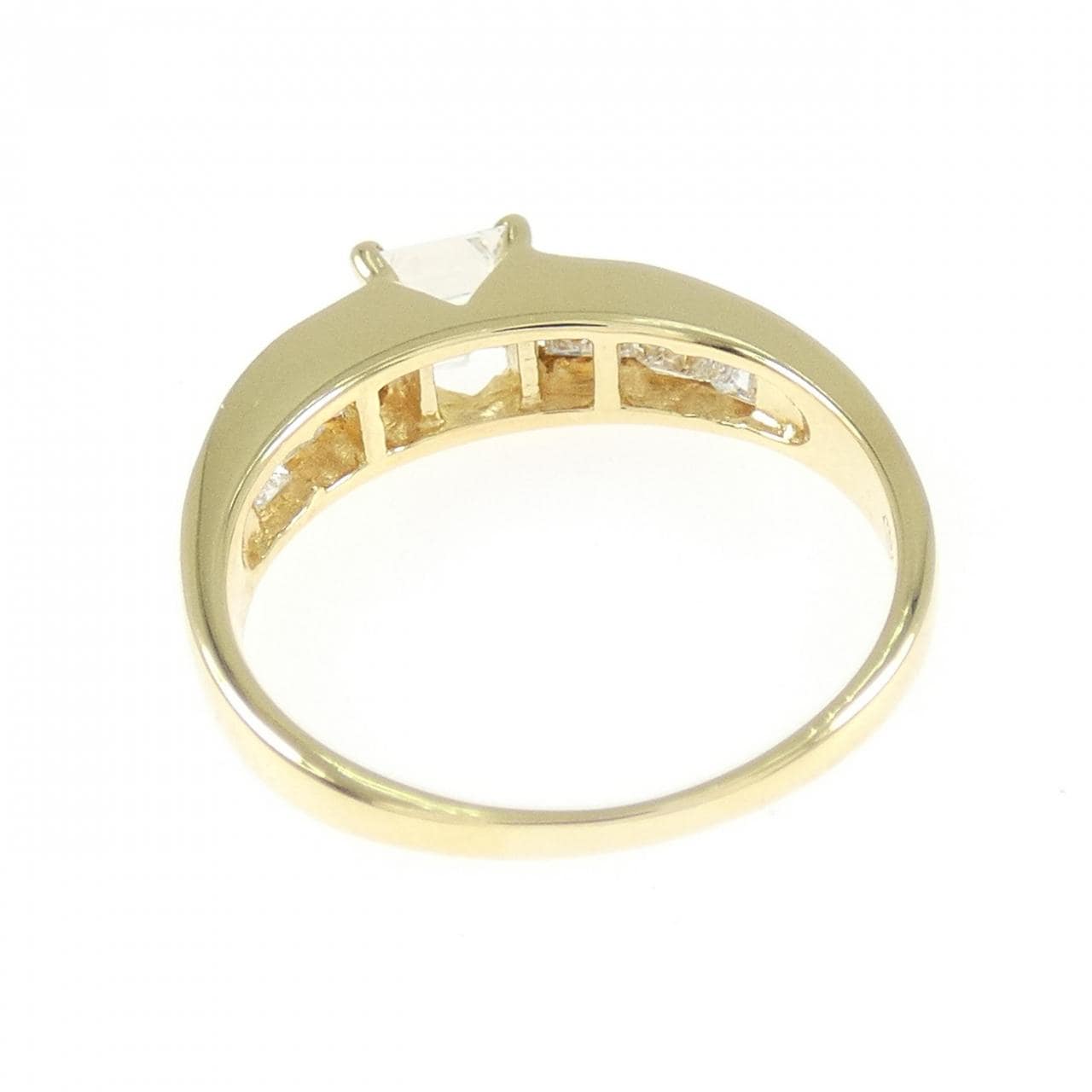 K18YG ダイヤモンド リング 1.24CT