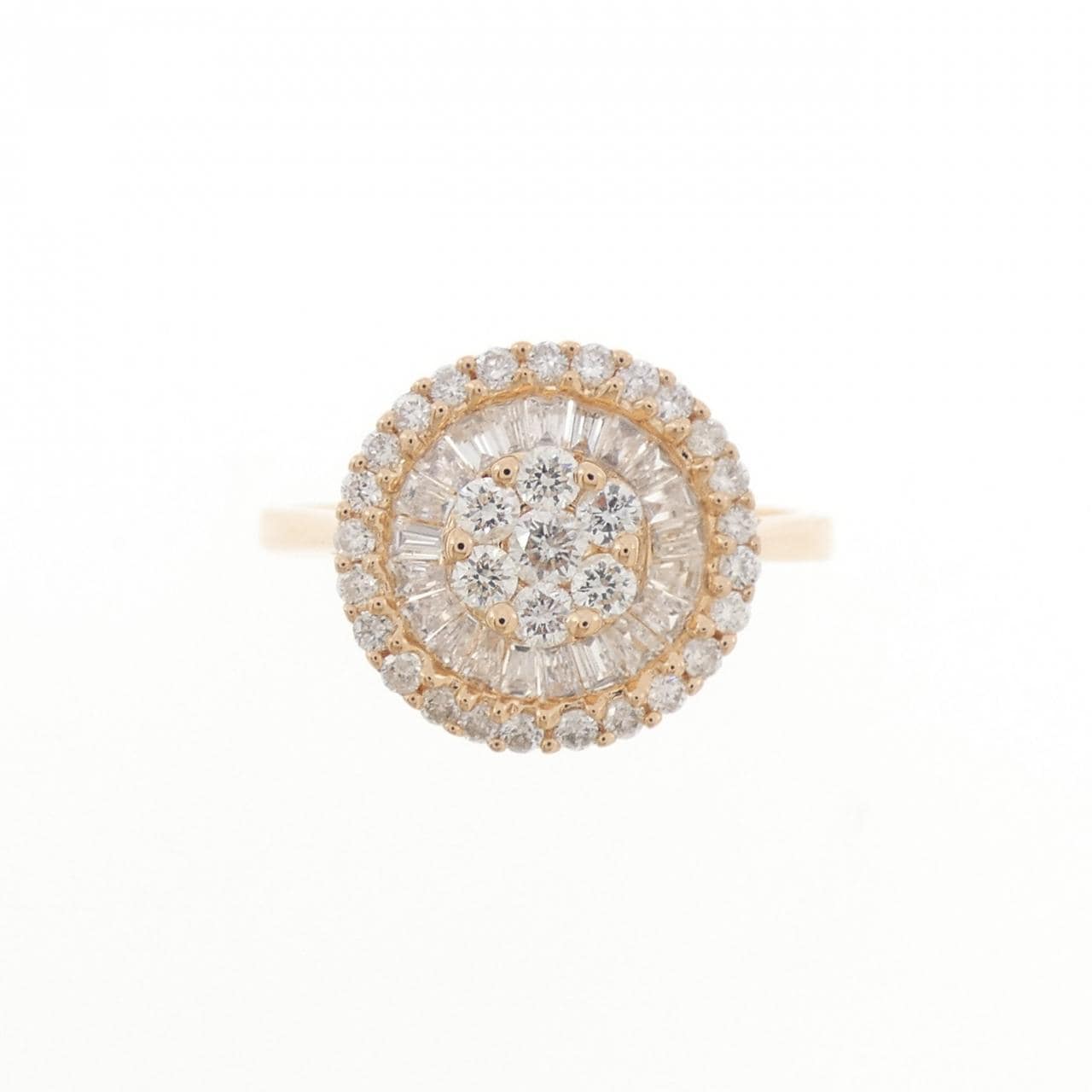 K18PG ダイヤモンド リング 0.70CT