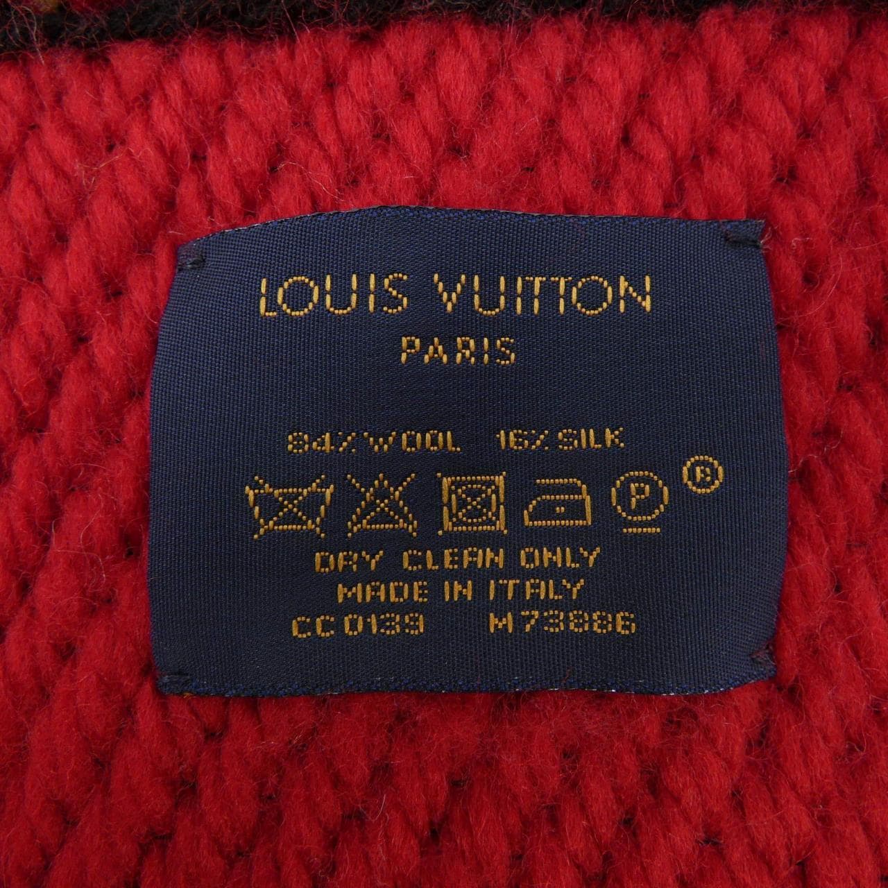 LOUIS VUITTON Vuitton Echarpe Logomania Duo M73886 Muffel