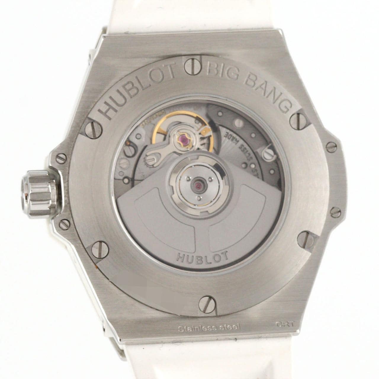 ウブロ ビッグバンワンクリックスチールホワイトダイヤモンド 485.SE.2010.RW.1204 SS 自動巻
