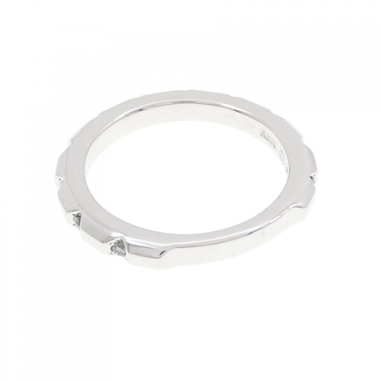 K18WG ダイヤモンド リング 0.13CT