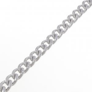 K18WG ダイヤモンド キヘイ ブレスレット 18.5cm