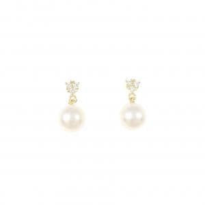 K18YG アコヤパール ピアス 7.0mm