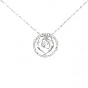 750WG ダイヤモンド ネックレス 0.52CT
