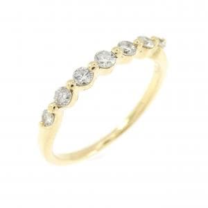 K18YG ダイヤモンド リング 0.2CT