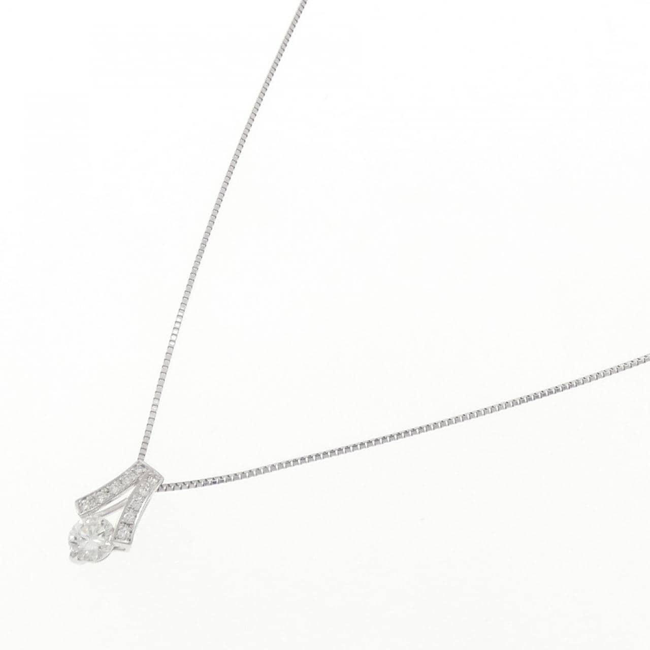 PT900/PT850 ダイヤモンド ネックレス 0.31CT