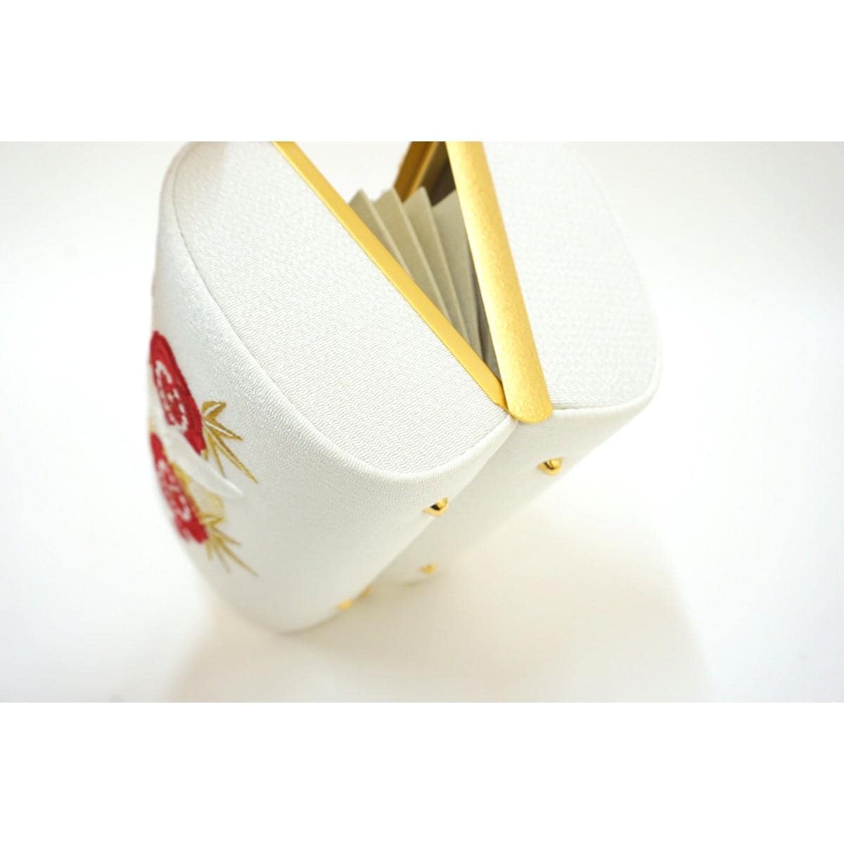 【新品】バッグ　松竹梅と鶴