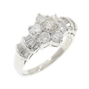 PT900 ダイヤモンド リング 1.00CT
