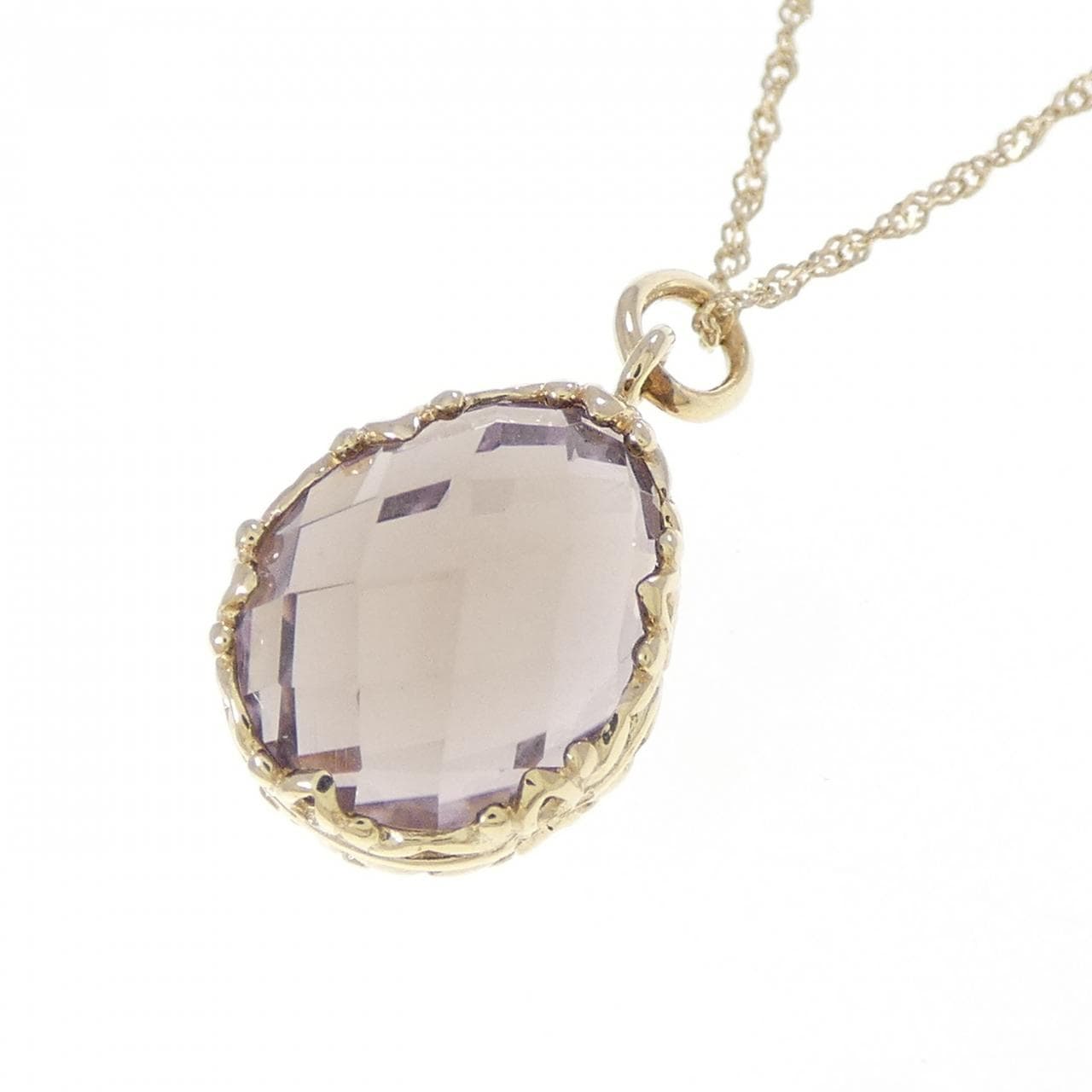 K10YG アメジスト ネックレス