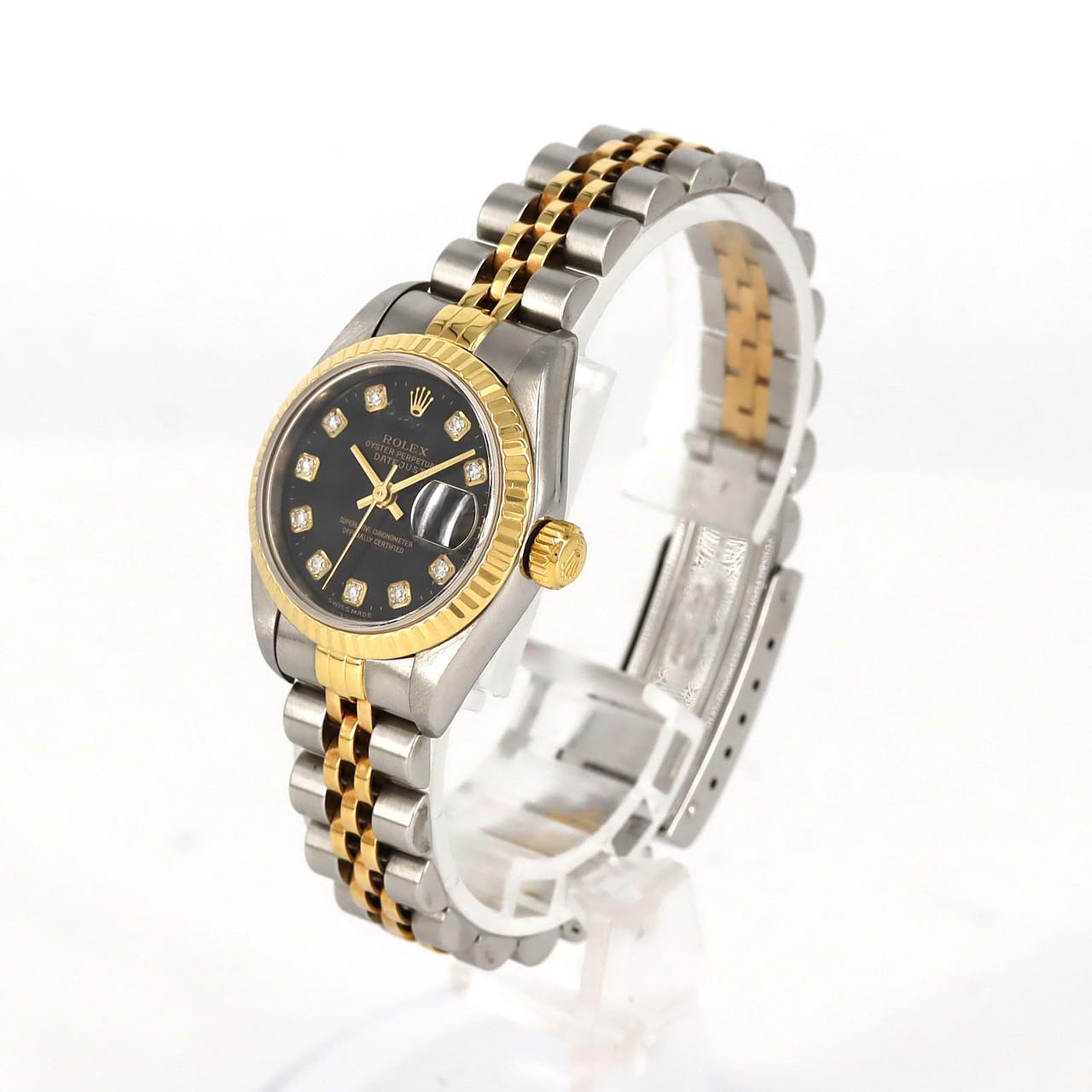 【ノーメンテナンス還元価格】ロレックス デイトジャスト 79173G SSxYG 自動巻 A番