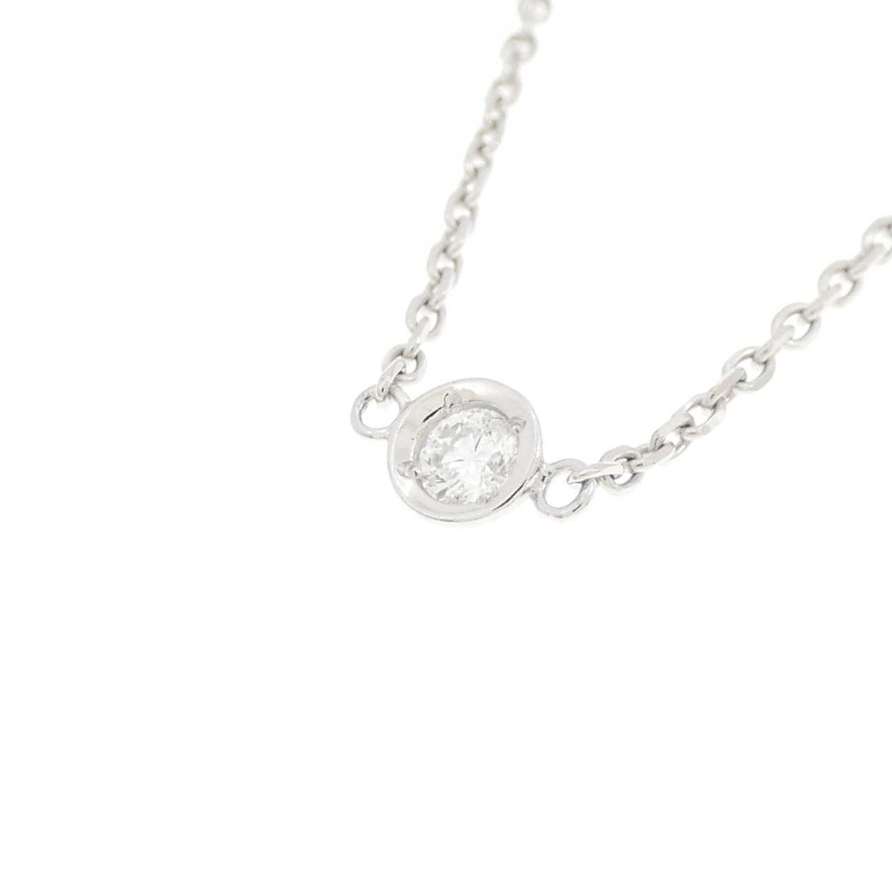 PT900/PT850 ダイヤモンド ネックレス 0.50CT