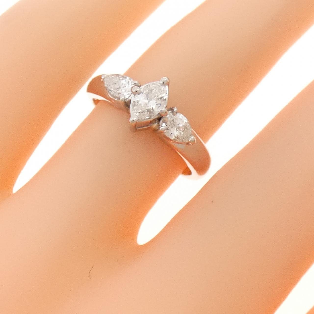 PT900 ダイヤモンド リング 0.54CT