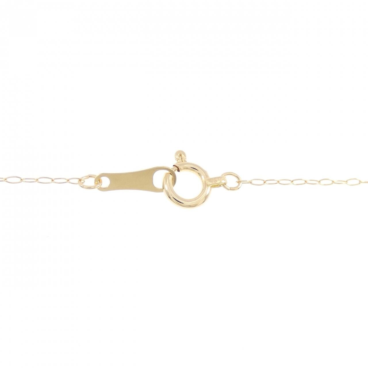 K18YG ダイヤモンド ネックレス 0.03CT