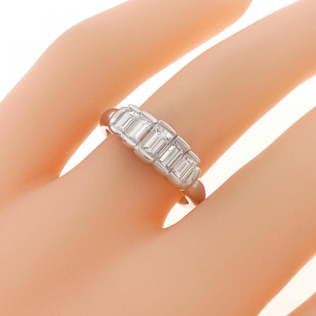 PT900 ダイヤモンド リング 1.04CT