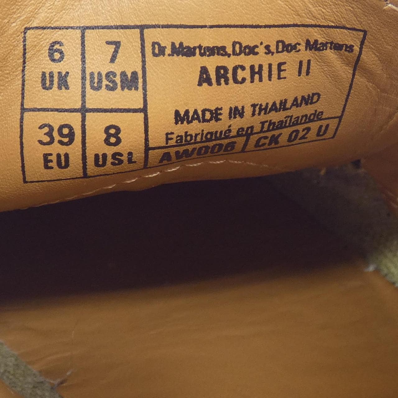 ドクターマーチン DR.MARTENS AW006 シューズ