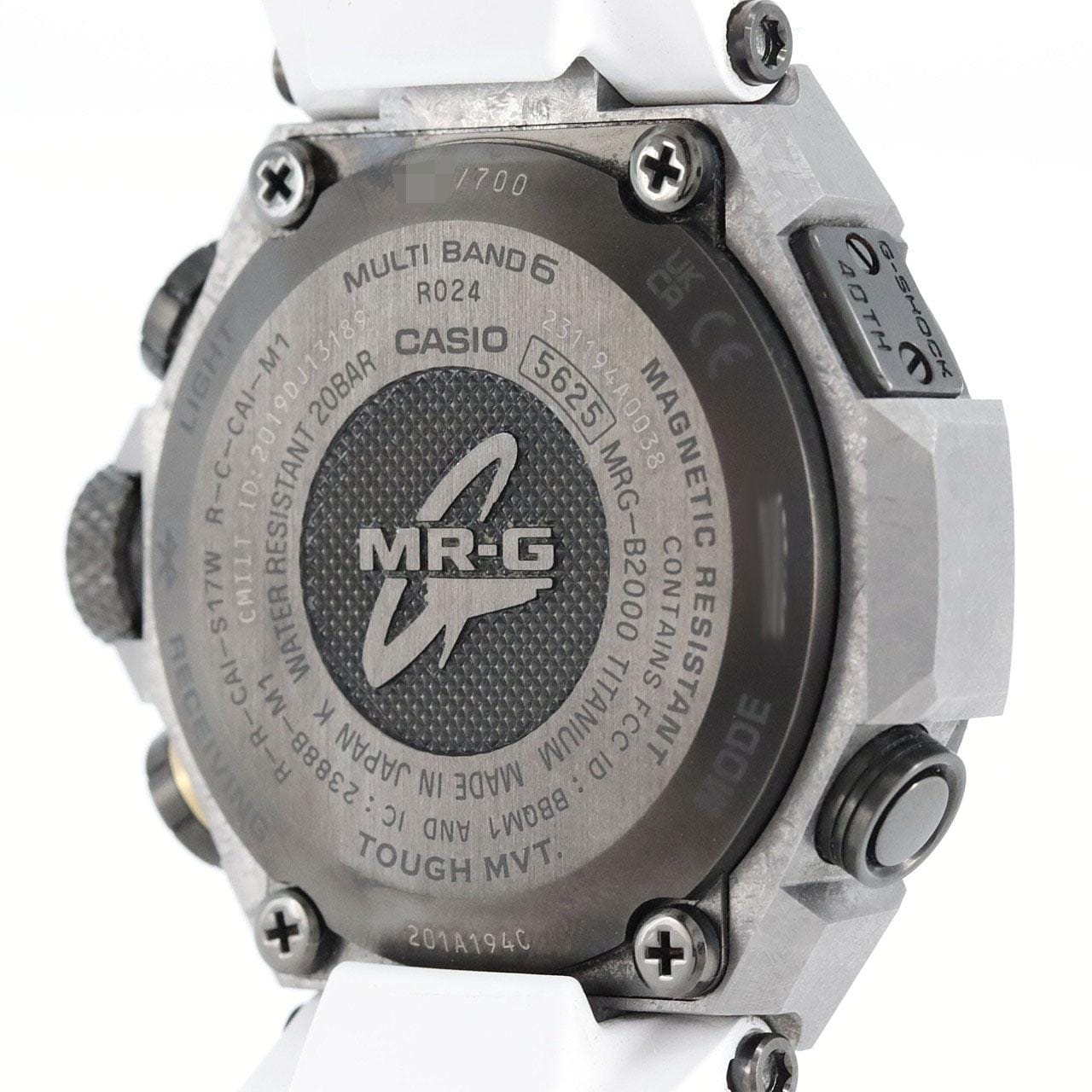 カシオ G-SHOCK･MR-G 電波時計 LIMITED MRG-B2000SG-1AJR TI ソーラークォーツ