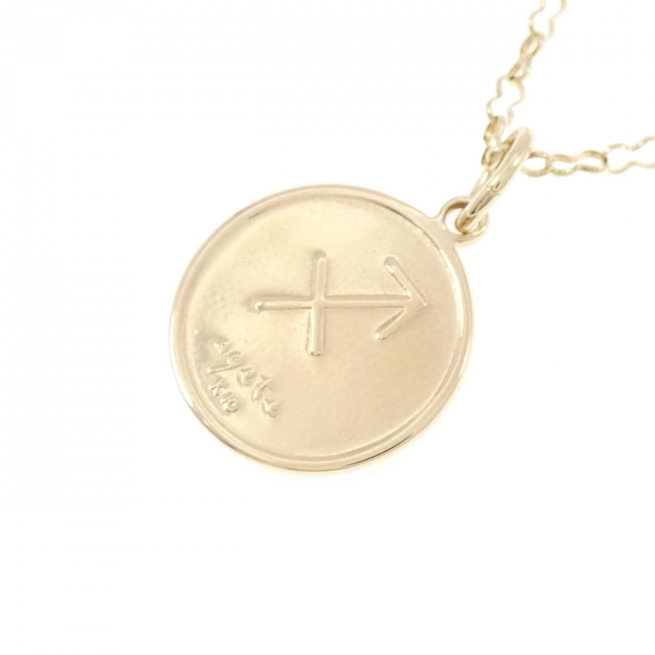 アガット K10YG ネックレス