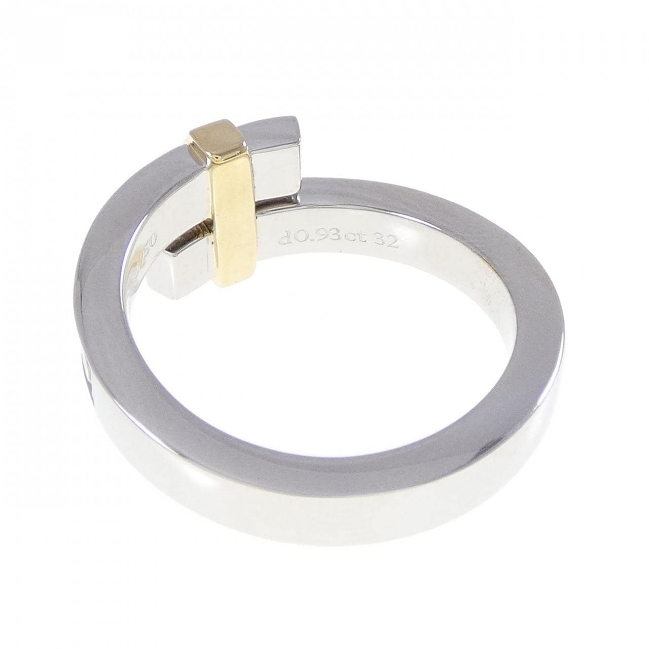 ティファニー バイパス ワイド リング 0.93CT