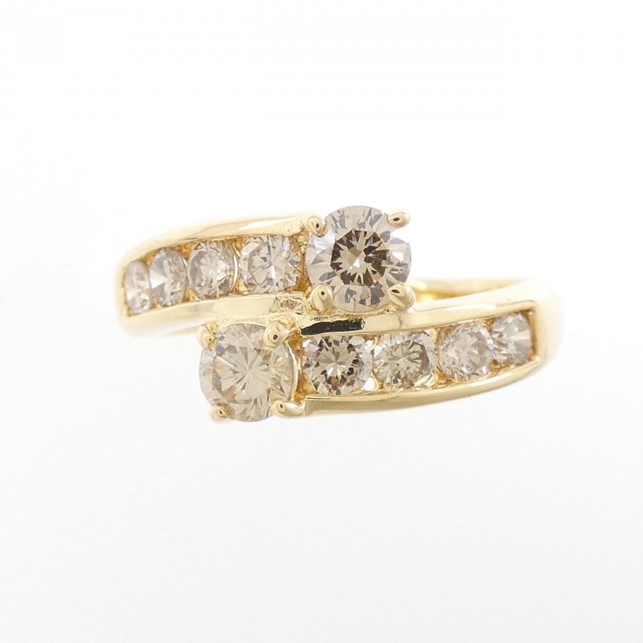 K18YG ダイヤモンド リング 1.00CT