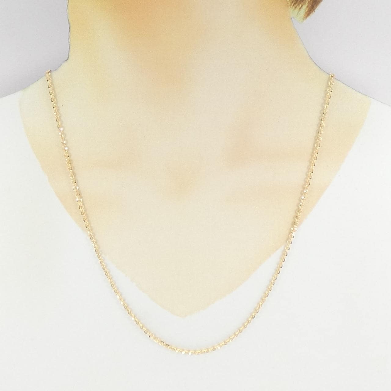 K18YG チェーン ネックレス