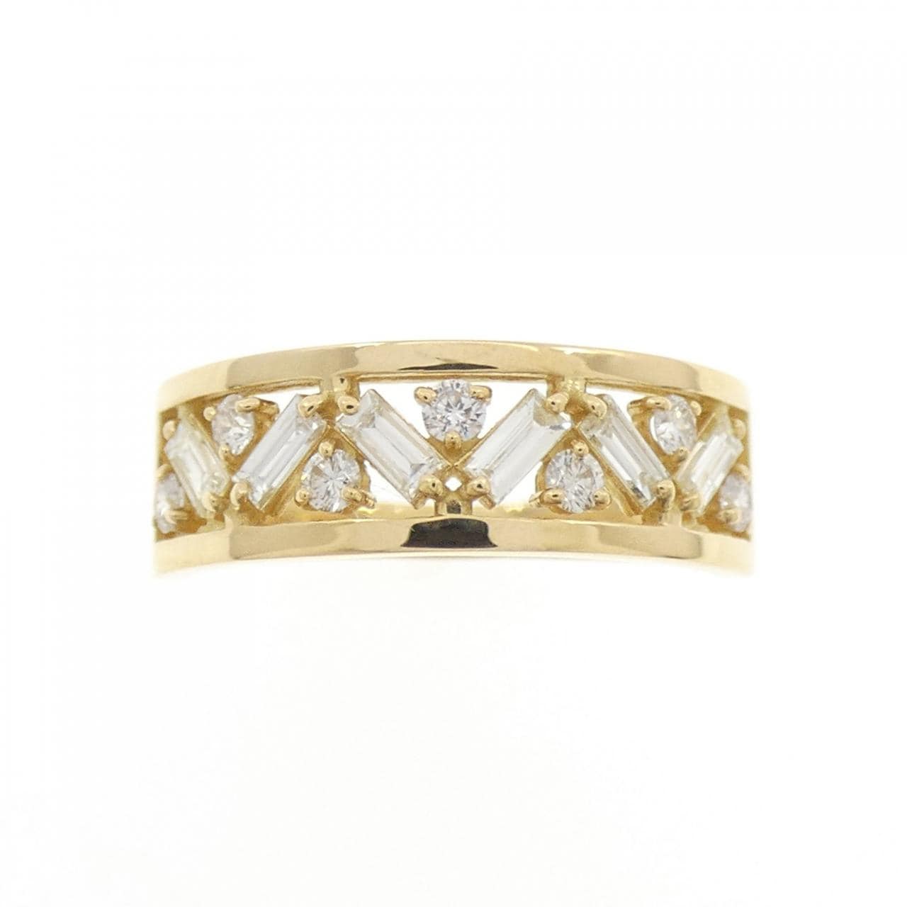【新品】K18YG ダイヤモンド リング 0.50CT